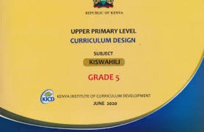 Curriculum Design Kiswahili Grade 5